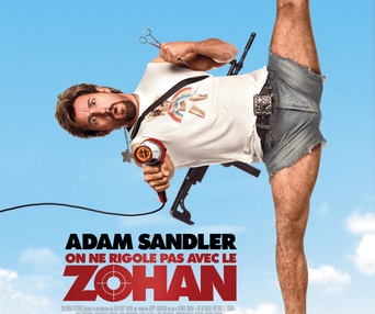 Affiche du film On ne rigole pas avec le Zohan