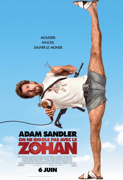 Affiche du film On ne rigole pas avec le Zohan