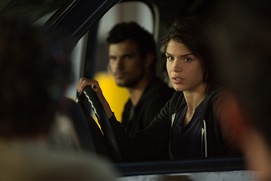 Une scène du film Tracers