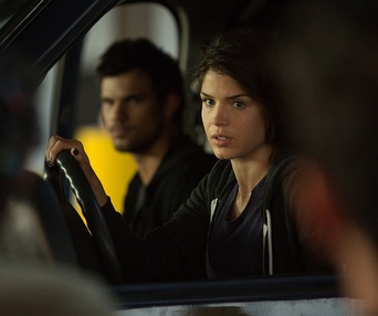 Une scène du film Tracers