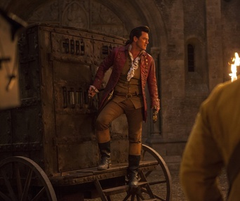 Une scène du film Beauty and the Beast