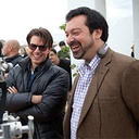 James Mangold et Tom Cruise sur le plateau de Knight and Day