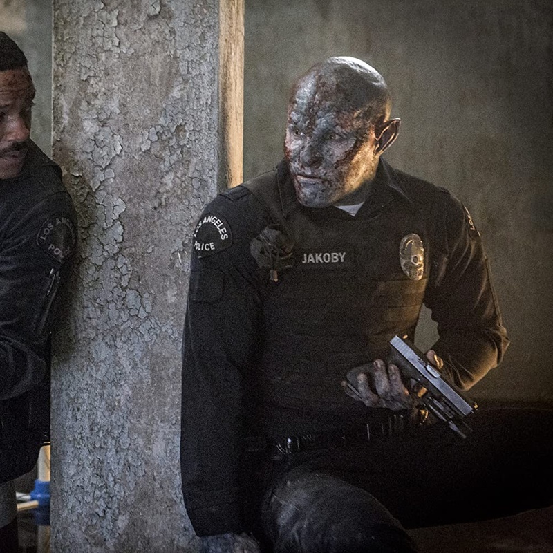 Une scène du film Bright