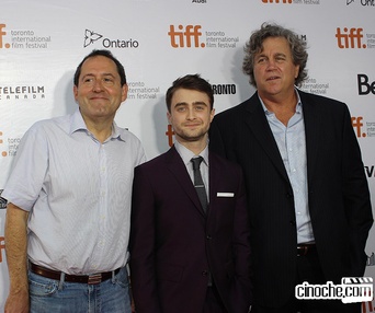 Sur le tapis rouge du film Kill Your Darlings