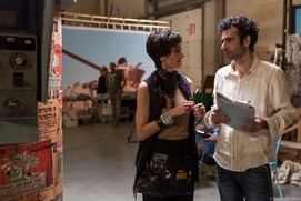Une scène du film Feu à Tel Aviv Une scène du film Feu à Tel Aviv