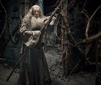 Une scène du film The Hobbit: The Desolation of Smaug