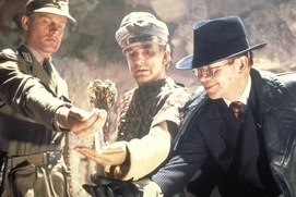 Une scène du film Raiders of the Lost Ark