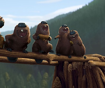 Scène du film Les rebelles de la forêt