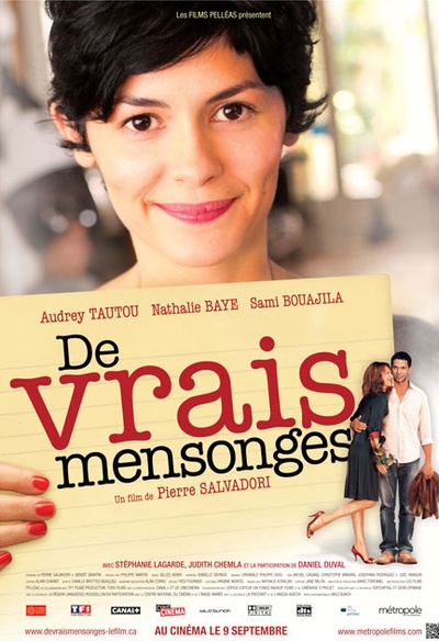 Affiche du film De vrais mensonges