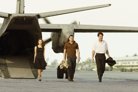 Une scène du film The Debt Une scène du film The Debt