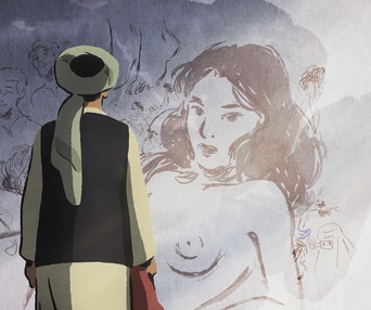 Une scène du film Les hirondelles de Kaboul