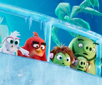 Une scène du film The Angry Birds Movie 2