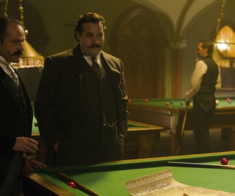 Une scène du film Louis Cyr : L'homme le plus fort du monde
