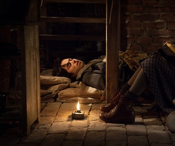 Une scène du film The Book Thief