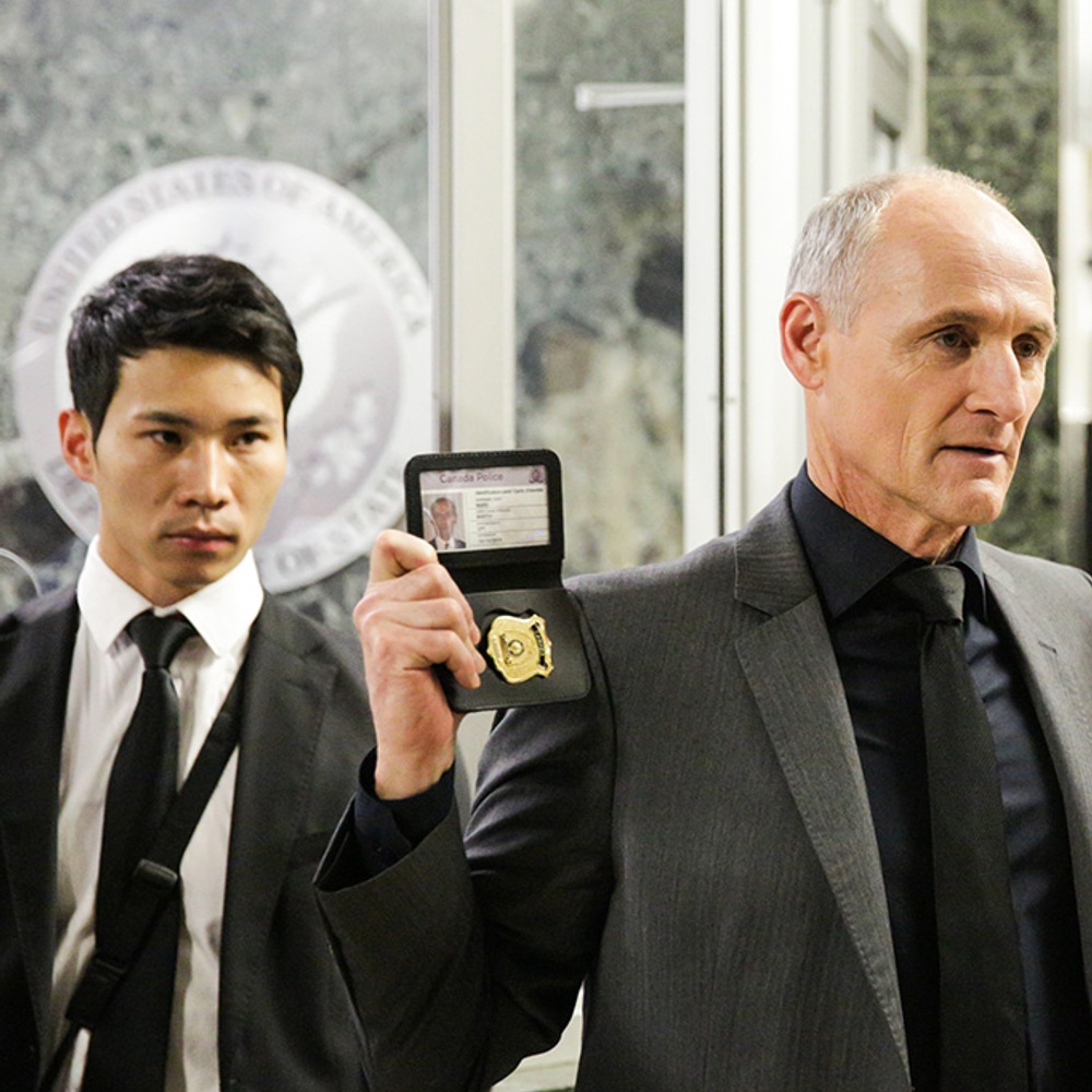 Sur le plateau du film Bon Cop Bad Cop 2