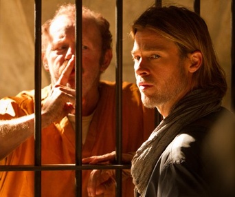 Une scène du film World War Z