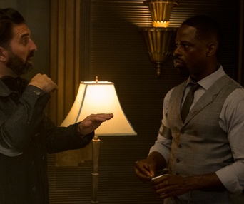 Une scène du film Hotel Artemis