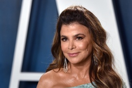 Sur le tapis rouge du party Vanity Fair des Oscars 2020