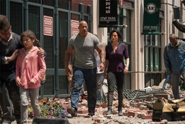 Une scène du film San Andreas