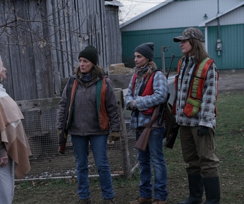 Une scène du film Frontières