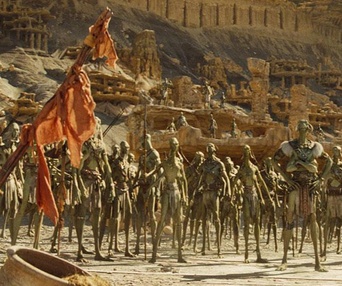 Une scène du film John Carter