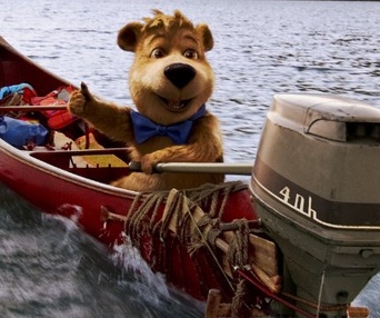 Une scène du film Yogi Bear
