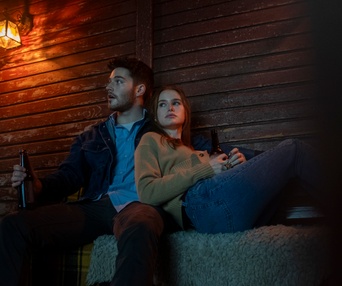 Une scène du film The Strangers: Chapter 1