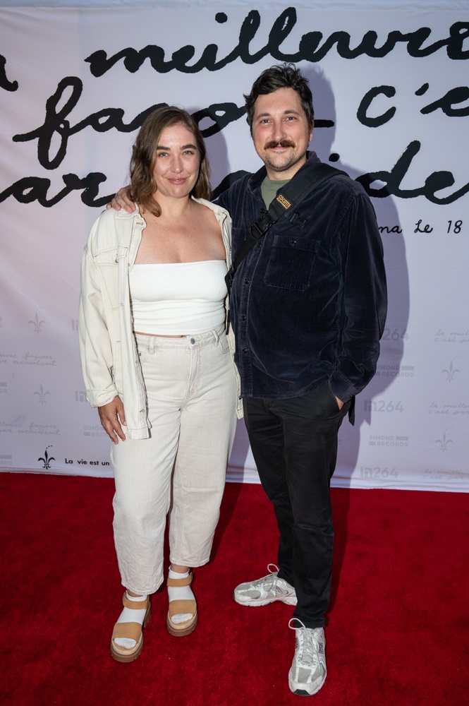 Tapis rouge du film La meilleure façon, c'est par accident