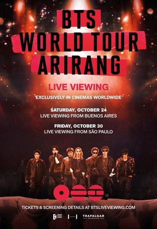 BTS World Tour Arirang in São Paulo (Live Viewing)