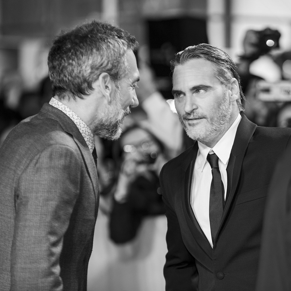 Sur le tapis rouge du film Joker au TIFF 2019