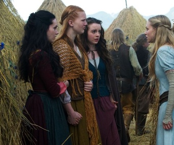 Une scène du film Red Riding Hood