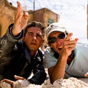 Shia LaBeouf et Michael Bay sur le plateau de Transformers: Revenge of the Fallen