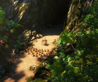 Une scène du film Les as de la jungle