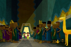 Une scène du film Pachamama : le trésor sacré