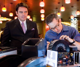 Scène du film Danny Ocean 13