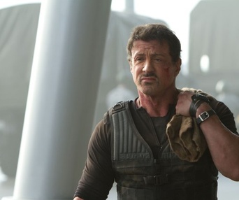 Une scène du film The Expendables 2