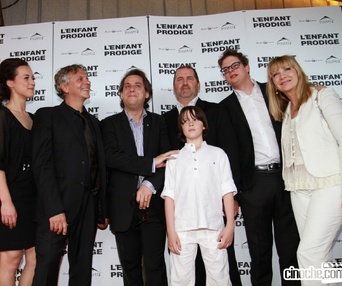 Sur le tapis rouge de L'enfant prodige
