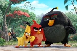 Une scène du film Angry Bird