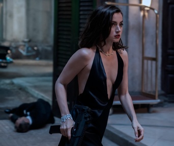 Une scène du film No Time to Die