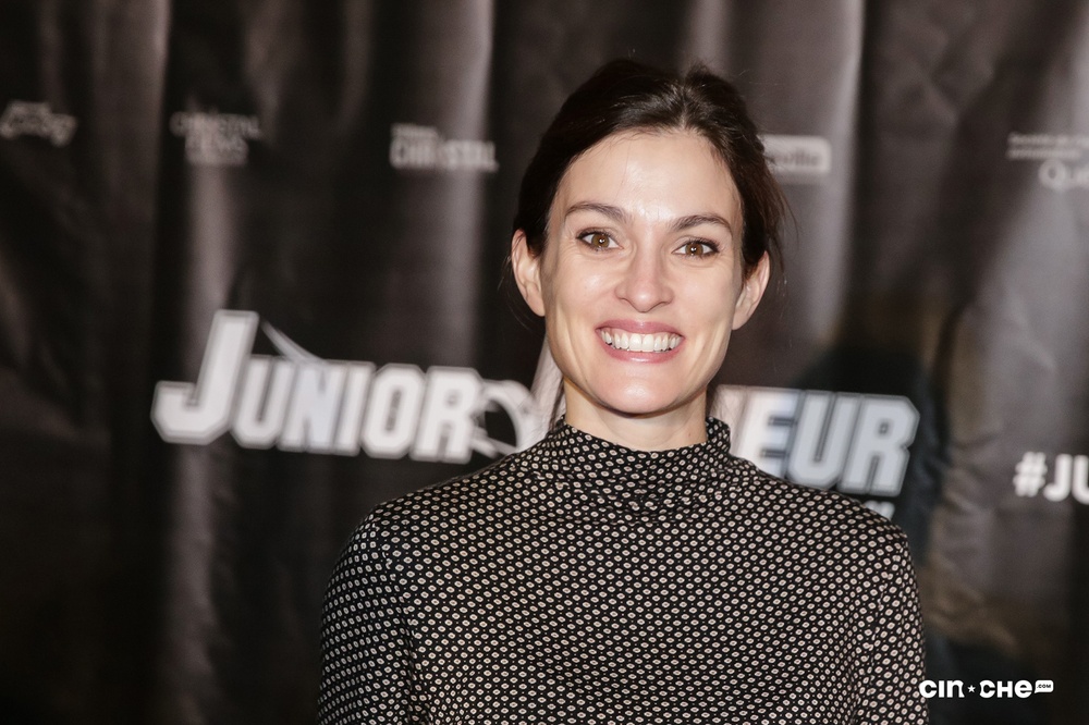 Sur le tapis rouge du film Junior majeur