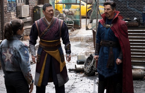 Une scène du film Doctor Strange in the Multiverse of Madness