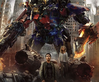 Affiche du film Transformers 3 : La face cachée de la lune