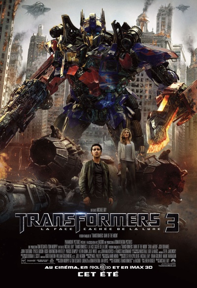 Affiche du film Transformers 3 : La face cachée de la lune