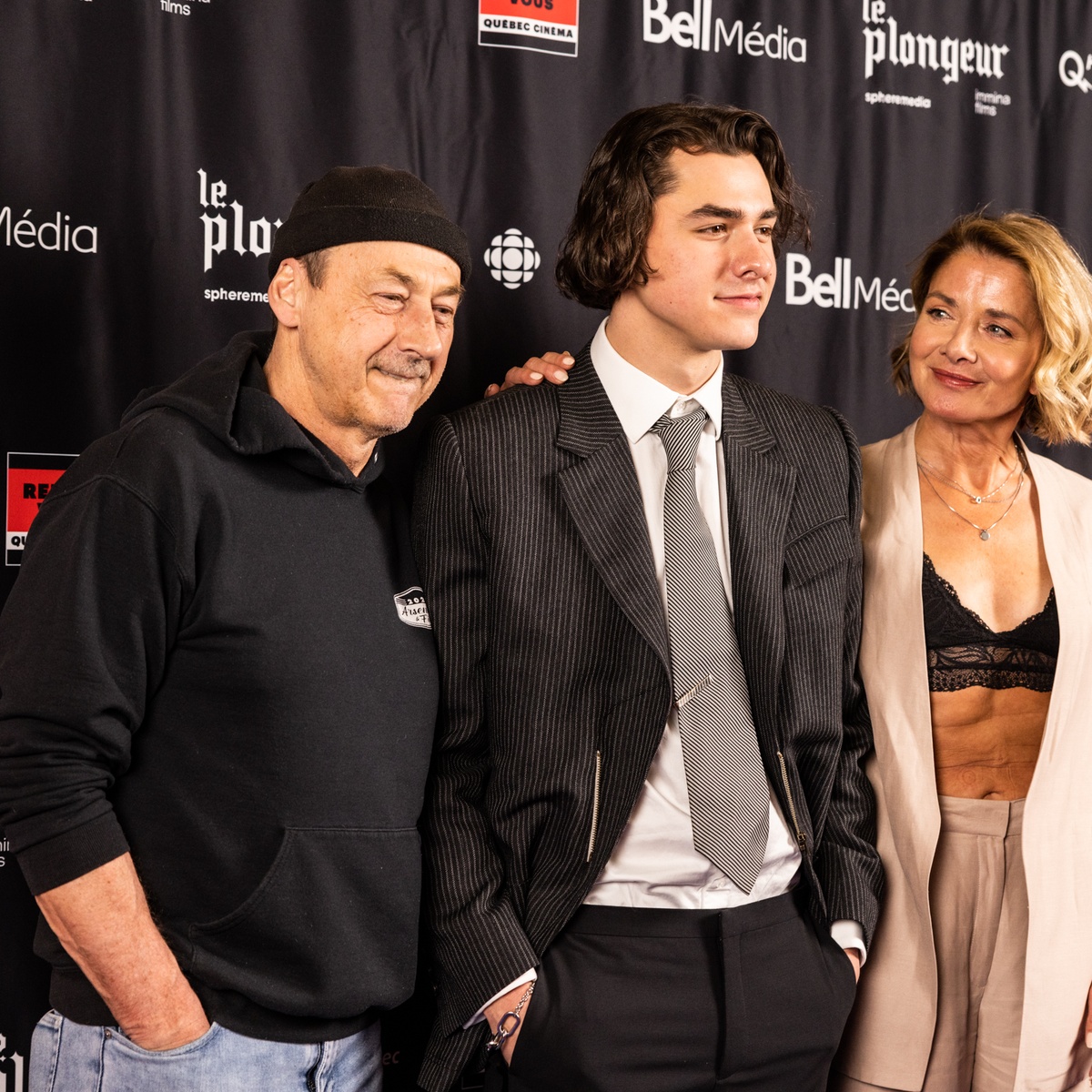 Tapis rouge du film Le Plongeur