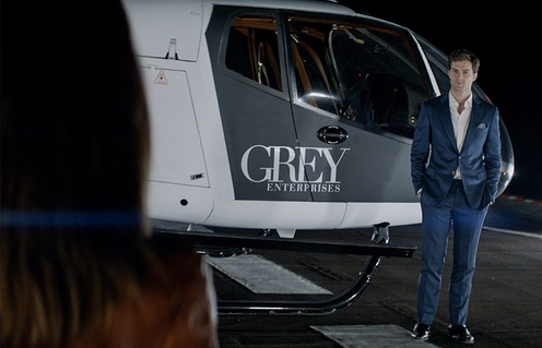 Une scène du film Fifty Shades of Grey