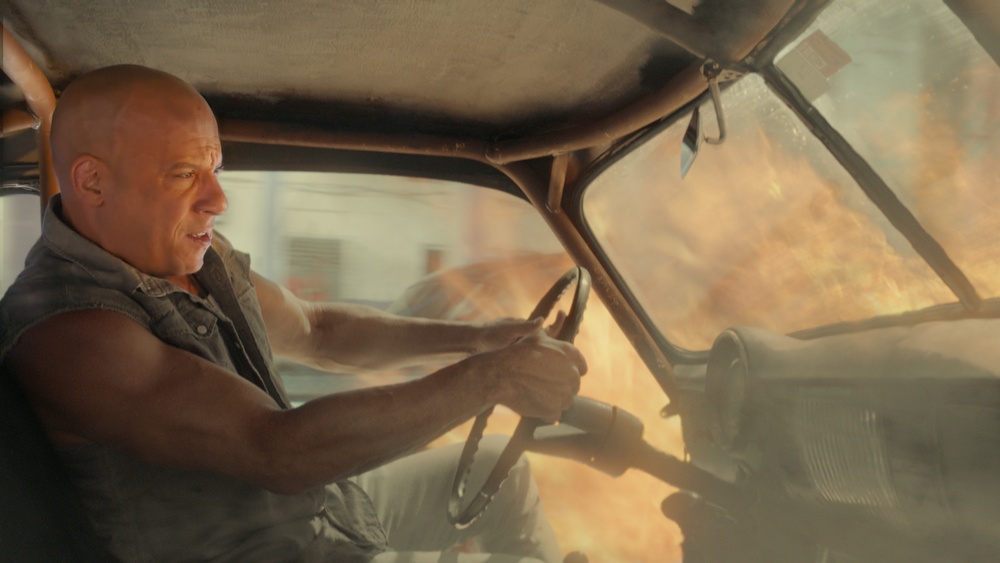 Une scène du film The Fate of the Furious
