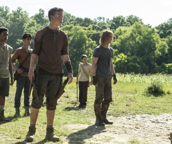 Une scène du film The Maze Runner