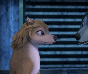 Une scène du film Alpha and Omega