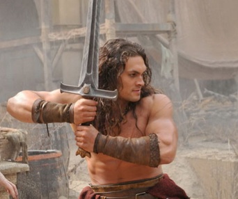 Une scène du film Conan the Barbarian