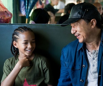 Scène du film The Karate Kid